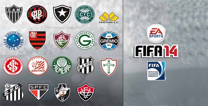 Sixteen Brazilian Teams Included into FIFA 16