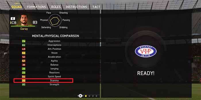 FIFA 15 Ultimate Team Fitness Guide