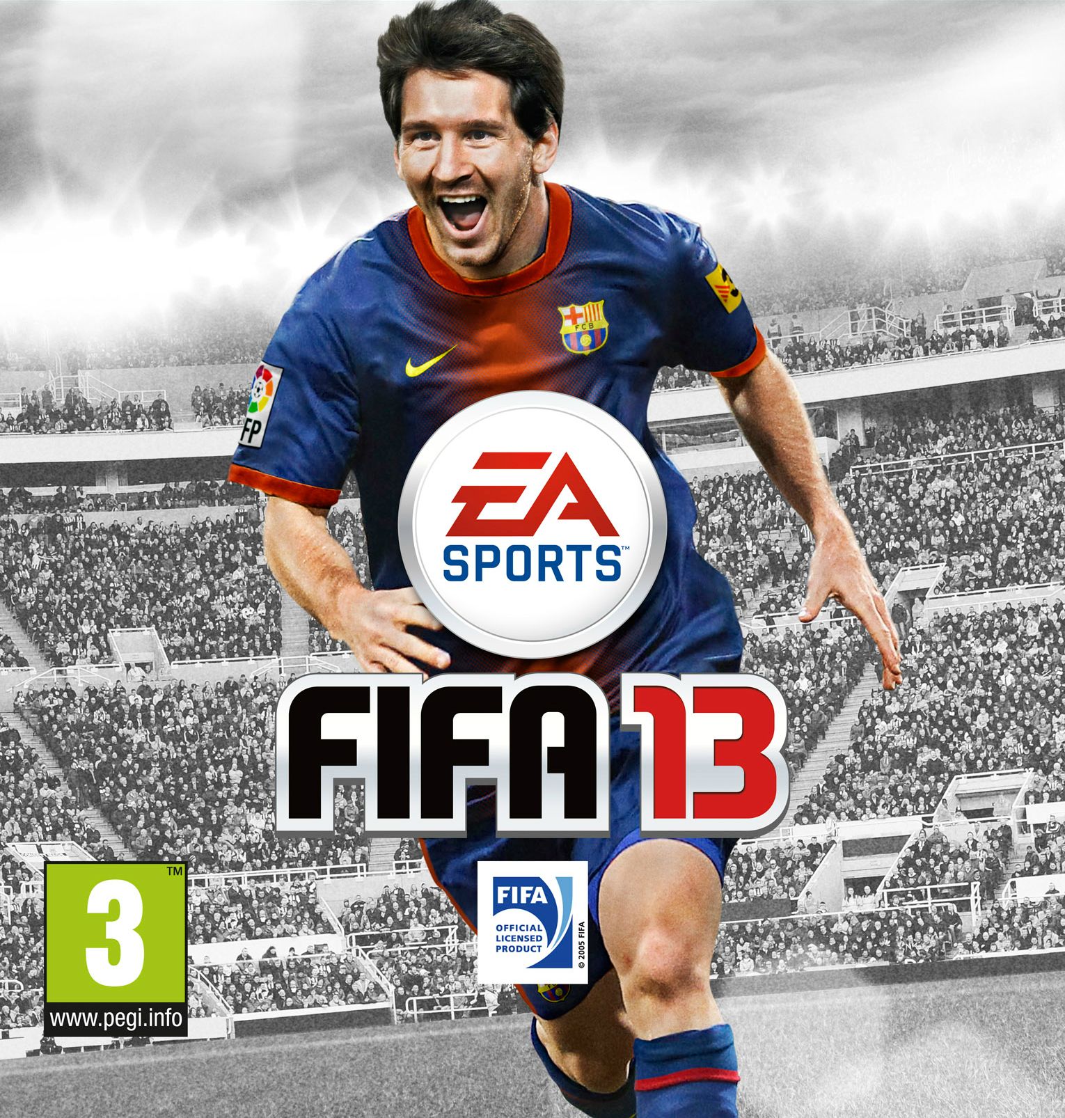 Capa de FIFA 13 já foi Oficialmente Apresentada com Messi em destaque