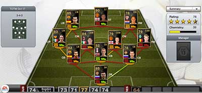 FIFA 13 Ultimate Team - Team of the Week 5 (TOTW 5)