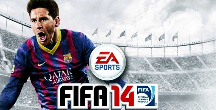 jogo ps3 Fifa 13 capa Messi