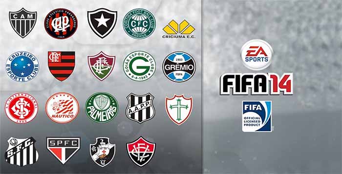 Que Times Brasileiros Estarão em FIFA 14 ?