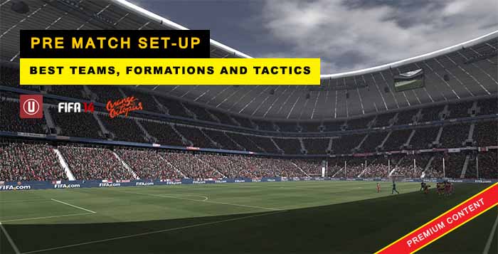 Melhores Equipas e Táticas de FIFA 14