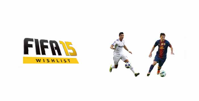Lista de Desejos para FIFA 15: Novos Ratings de Jogadores