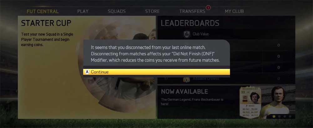 FIFA 15 Ultimate Team DNF Multiplier Guide