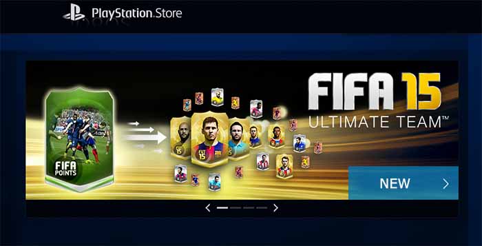 FIFA Points Passam a Ser Vendidos Diretamente na Playstation Store