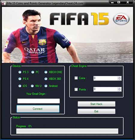 FIFA Cheats: Start Hacking ? No !