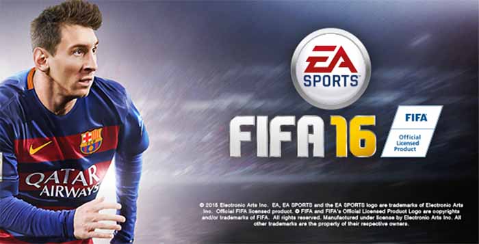 Capa de FIFA 16 - Versão Internacional