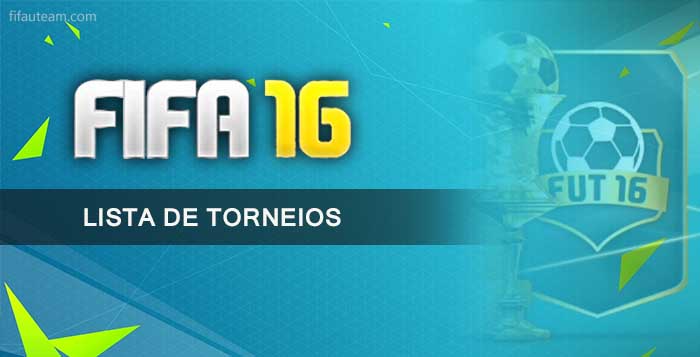 Todos os Torneios de FIFA 16 Ultimate Team