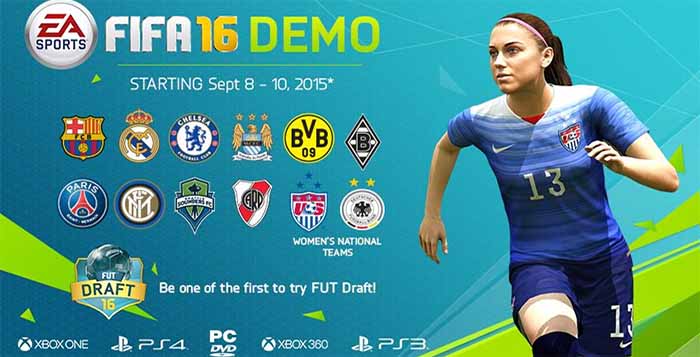 Demo de FIFA 16 - Feedback da Comunidade