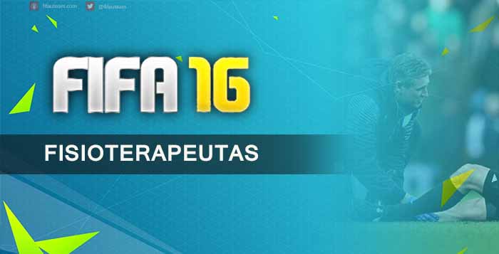 Guia de Fisioterapeutas para FIFA 16 Ultimate Team