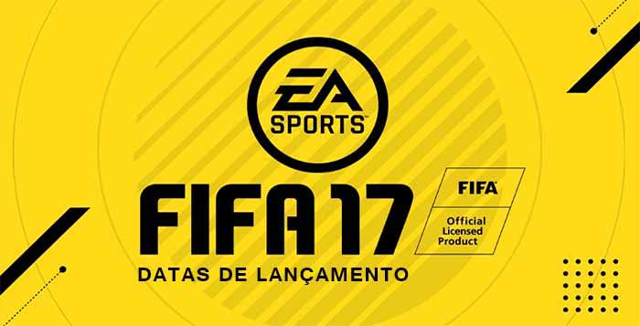 Lista de Datas de Lançamento de FIFA 17
