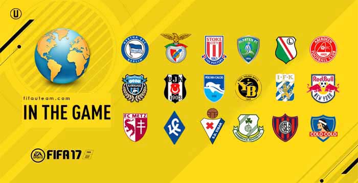 Clubes brasileiros inclusos no FIFA 17