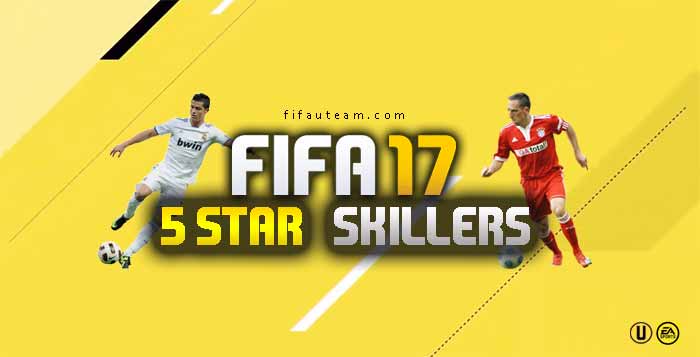 Skillers de FIFA 17 - Jogadores 5 Star Skill em FIFA 17 Ultimate Team