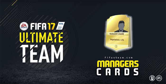 Guia de Cartas de Managers para FIFA 17 Ultimate Team