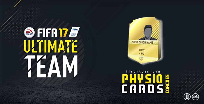 Guia de Cartas de Fisioterapeutas para FIFA 17 Ultimate Team