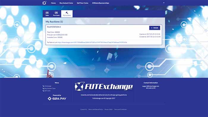 Review de FUT Exchange - Compra e Venda de Moedas