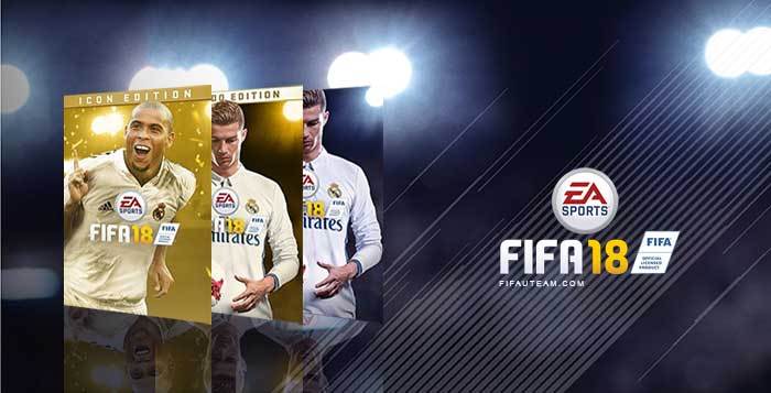 FIFA 18 Pre-Order Offers - ICON, Ronaldo and Standard Edition