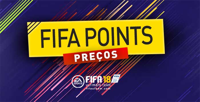 Preços dos FIFA Points e dos Pacotes em FIFA 18