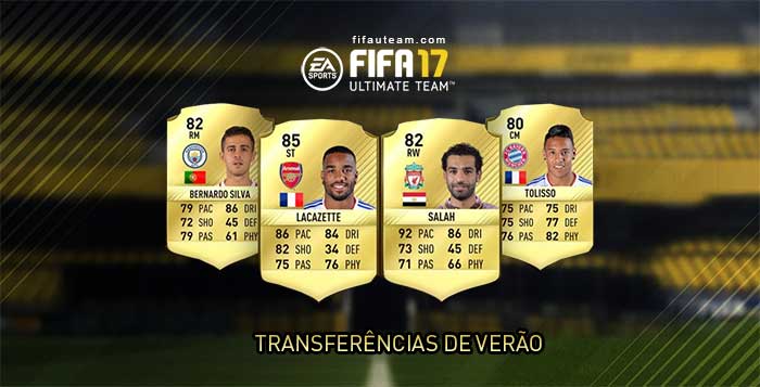 Lista de Transferências de Verão de FIFA 17 Ultimate Team 