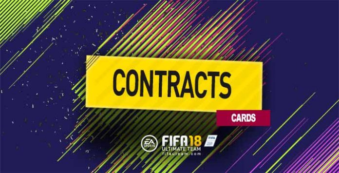 Guia de Cartas de Contratos para FIFA 18 Ultimate Team