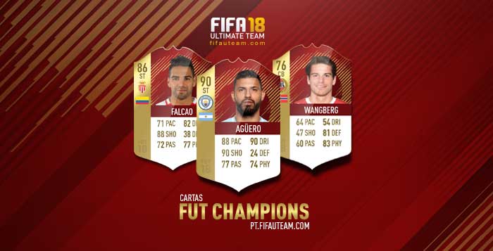 Cartas de Jogadores para FIFA 18 Ultimate Team - FUT Champions
