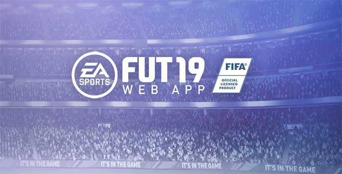 FUT 19 Web App já está Online !