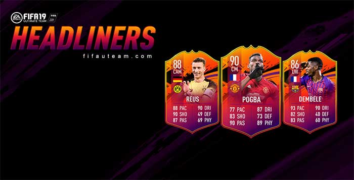 Promoções, Ofertas e Eventos de FIFA 19 Ultimate Team