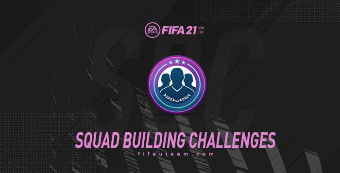 Desafios de Montagem de Elenco para FIFA 21